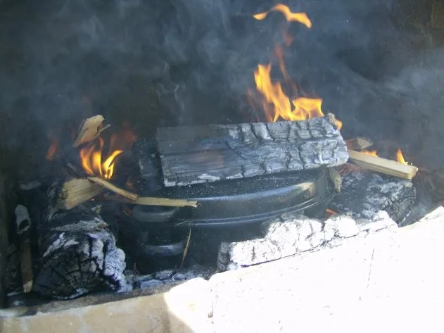 Schweinebraten vom Feuer - Rezept - Bild Nr. 6