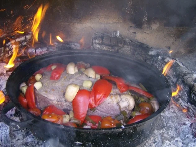 Schweinebraten vom Feuer - Rezept - Bild Nr. 7