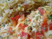 Rezept: Kasseler in spicy Paprika-Sauce ... aus dem Ofen Kasseler in spicy Paprika-Sauce ... aus dem Ofen - Rezept