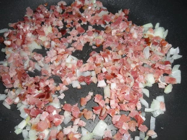 Tagliatelle mit Schinkenwürfeln und Kraut - Rezept - Bild Nr. 7