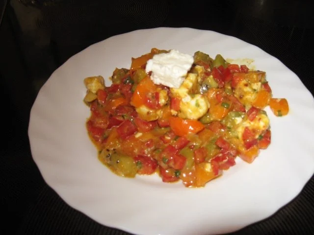 Rezept: Paprika-Schafskäse-Salat - "hot and spicy" Paprika-Schafskäse-Salat - "hot and spicy" - Rezept