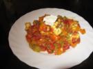 Paprika-Schafskäse-Salat - "hot and spicy" - Rezept