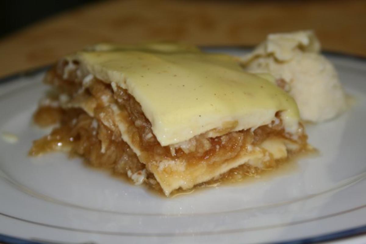 Saftige Apfellasagne - Rezept mit Bild - kochbar.de