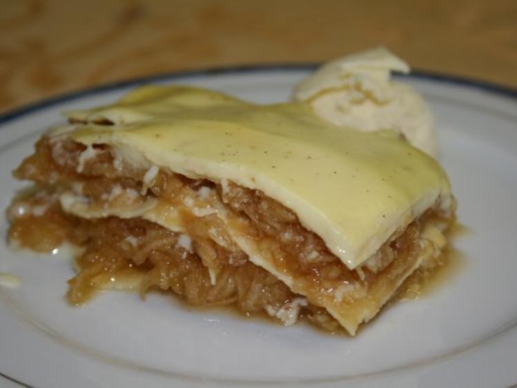 Saftige Apfellasagne - Rezept mit Bild - kochbar.de