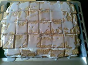 Zitronen-Butterkeks Kuchen - Rezept