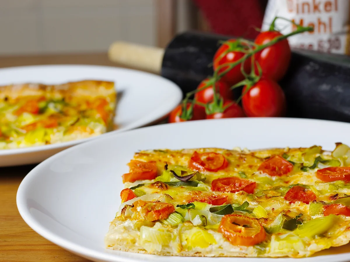 Rezept: Flammenkuchen "Vegetarisch" Bild Nr. 1673 Flammenkuchen "Vegetarisch" - Rezept - Bild Nr. 1673