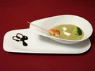 Broccolicrèmesuppe mit Riesengarnele - Rezept