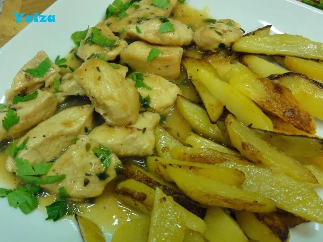 Pollo en salsa de limon - Rezept - Bild Nr. 3