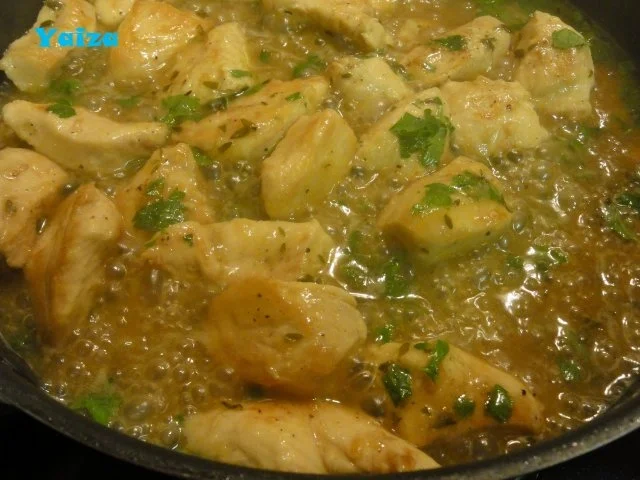 Pollo en salsa de limon - Rezept - Bild Nr. 7