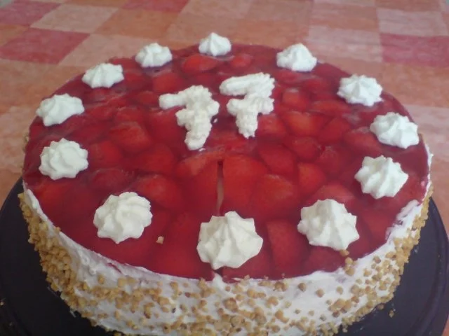 Rezept: Erdbeertorte Erdbeertorte - Rezept
