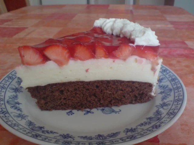 Rezept: Erdbeertorte Bild Nr. 2 Erdbeertorte - Rezept - Bild Nr. 2