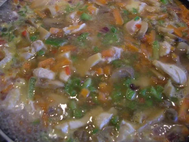 Gratinierte Linguine mit Hähnchenbrust nach Weight Watchers - Rezept - Bild Nr. 3