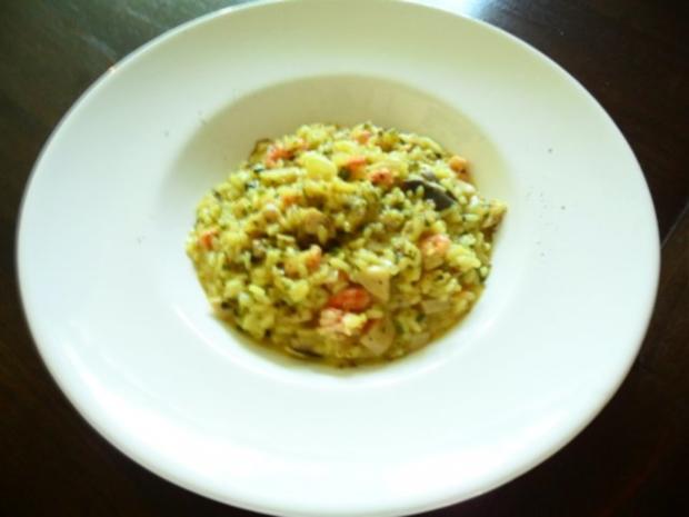 Waldpilzrisotto Herbst = Pilzzeit = Pilzrisottozeit - Rezept mit Bild ...