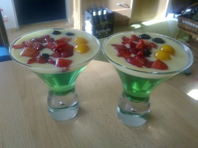 Dessert: Waldmeister Wackelpudding - Rezept - Bild Nr. 3