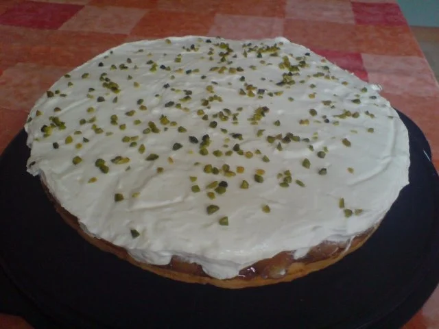 Apfeltorte mit Quarkcreme - Rezept