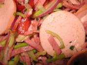 Wurstsalat "Deftig" - Rezept