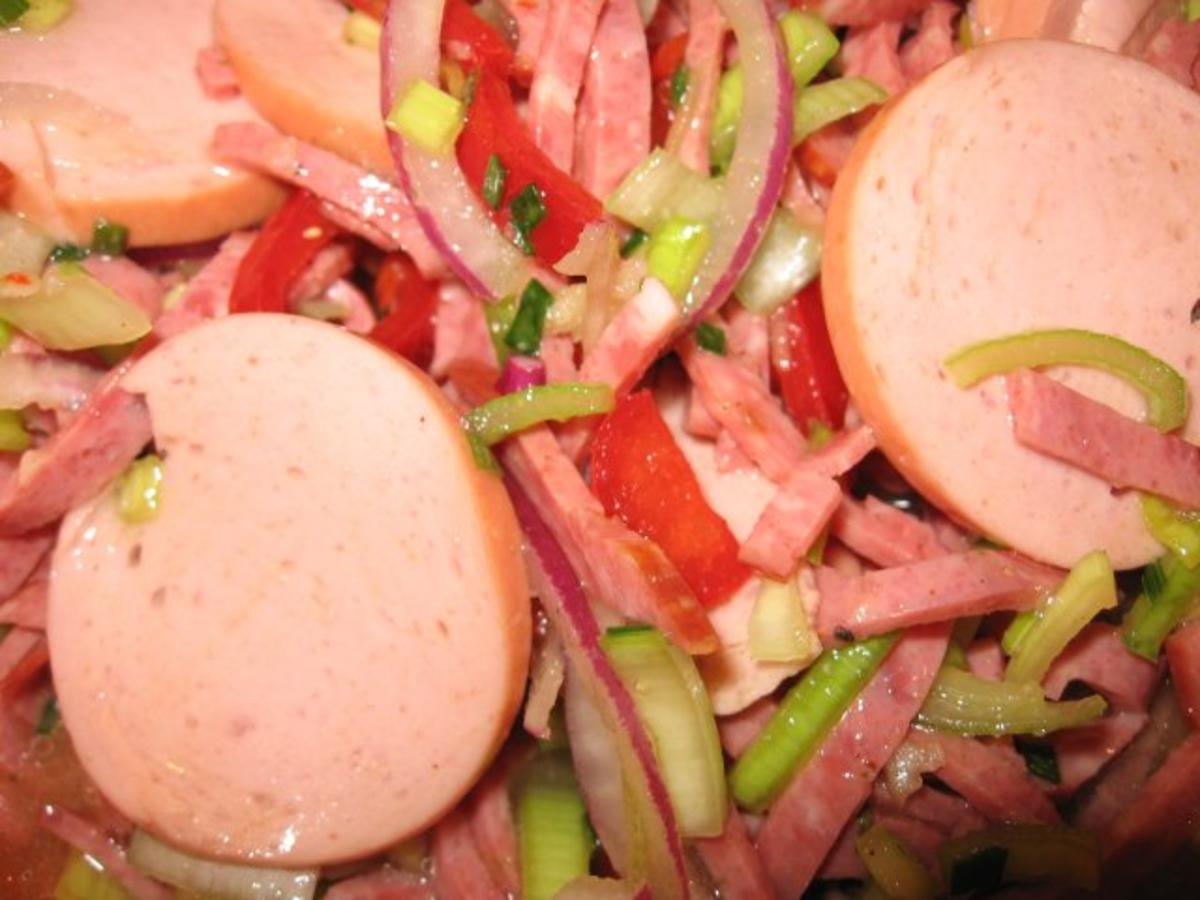 Wurstsalat "Deftig" - Rezept - Bild Nr. 4