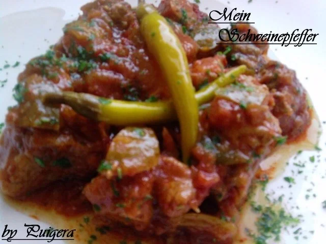 Rezept: Mein Schweinepfeffer Bild Nr. 2 Mein Schweinepfeffer - Rezept - Bild Nr. 2