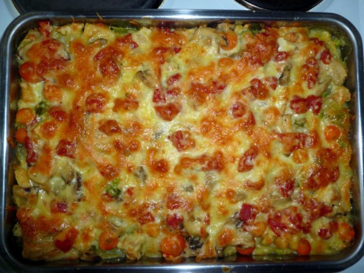 Gemüse - Puten - Lasagne - Rezept - Bild Nr. 2
