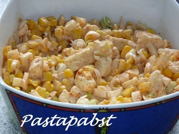 Rezept: Mais-Lauch-Salat Bild Nr. 2 Mais-Lauch-Salat - Rezept - Bild Nr. 2