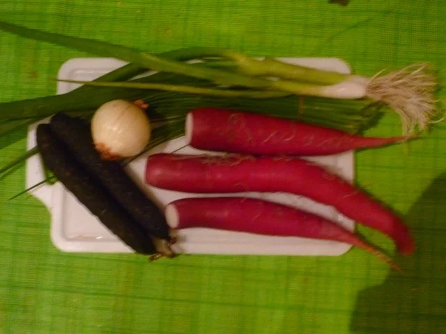 Schwäbischer Rettich- Schwarzwurstsalat - Rezept - Bild Nr. 2