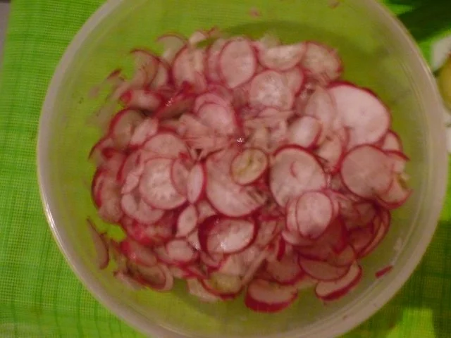 Schwäbischer Rettich- Schwarzwurstsalat - Rezept - Bild Nr. 3