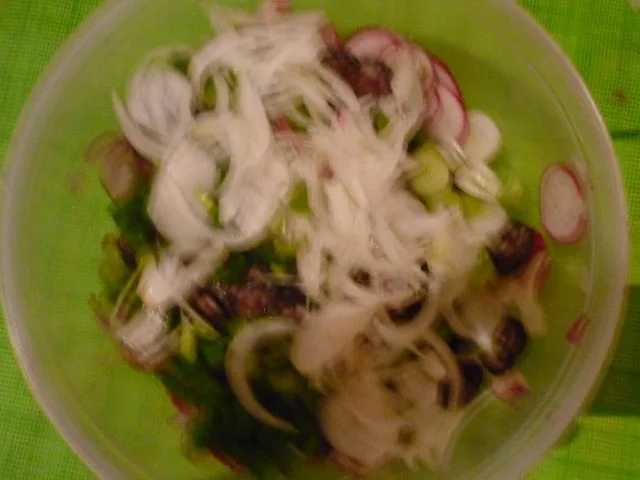 Schwäbischer Rettich- Schwarzwurstsalat - Rezept - Bild Nr. 4