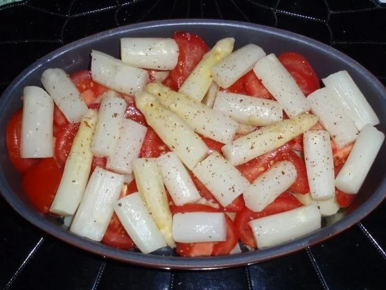 Rezept: Spargelauflauf mit Senfhaube Bild Nr. 7 Spargelauflauf mit Senfhaube - Rezept - Bild Nr. 7