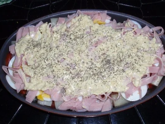 Rezept: Spargelauflauf mit Senfhaube Bild Nr. 10 Spargelauflauf mit Senfhaube - Rezept - Bild Nr. 10