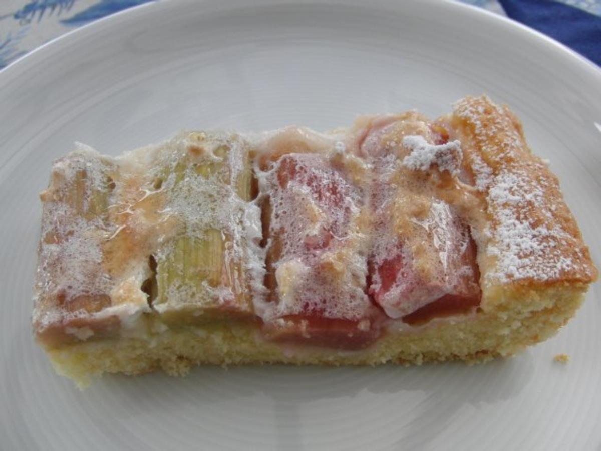 Bilder für RHABARBERKUCHEN - vom Blech - - Rezept