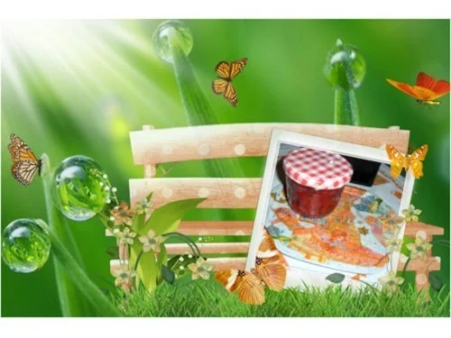 Brotaufstrich. Erdbeermarmelade - Marzipan-Schoko - Rezept