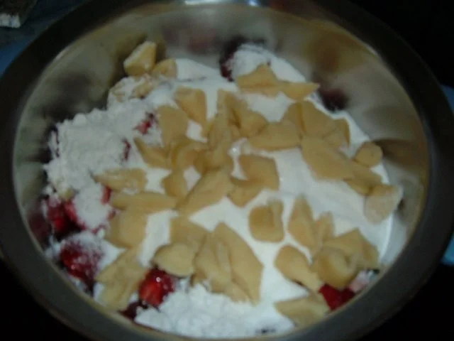 Brotaufstrich. Erdbeermarmelade - Marzipan-Schoko - Rezept - Bild Nr. 4