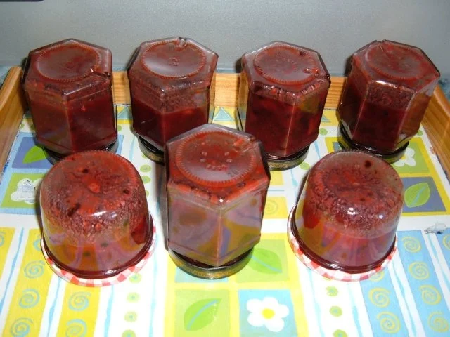 Brotaufstrich. Erdbeermarmelade - Marzipan-Schoko - Rezept - Bild Nr. 7