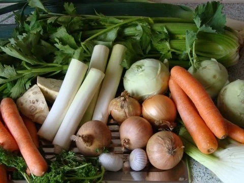 Rezept: Einfache Gemüsesuppe Einfache Gemüsesuppe - Rezept