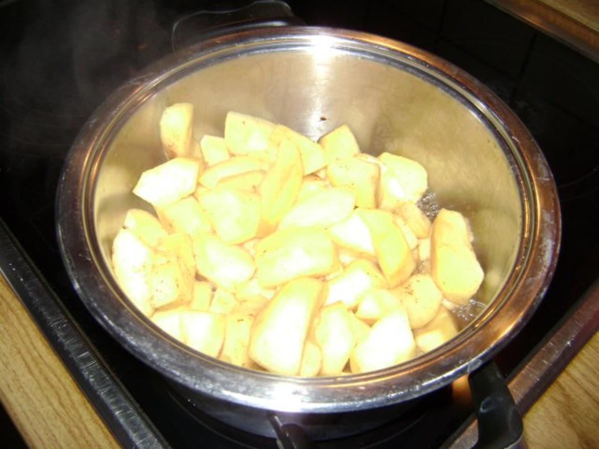 Dinkel Pfannenkuchen mit Apfelmus - Rezept