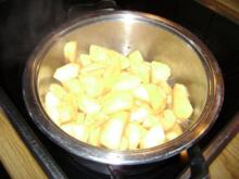 Dinkel Pfannenkuchen mit Apfelmus - Rezept