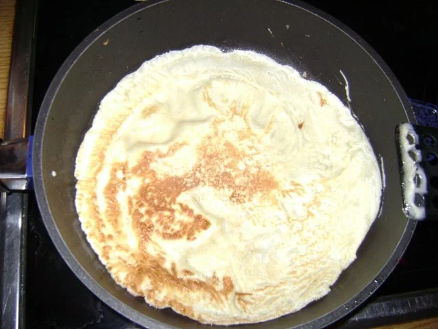 Dinkel Pfannenkuchen mit Apfelmus - Rezept - Bild Nr. 6