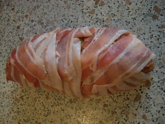 Gefüllter Hackbraten auf Tomatensauce - Rezept - Bild Nr. 8