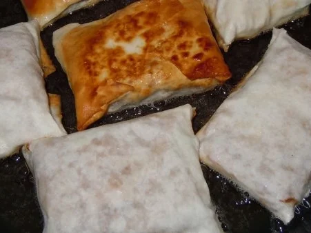 Lachs im Knusperteig mit Apfel-Ingwer-Mus und Chinakohl-Gemüse - Rezept - Bild Nr. 10