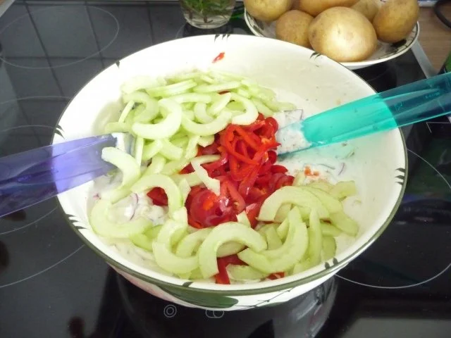 Fisch : Marinierter Hering - Light-Variante 2 mit Rosmarinkartoffeln - Rezept - Bild Nr. 2