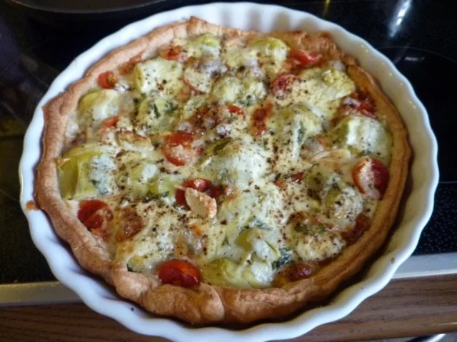 Rezept: Artischockenquiche Bild Nr. 2 Artischockenquiche - Rezept - Bild Nr. 2
