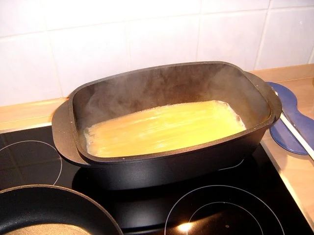 Rezept: Spaghetti mit frischem Spinat Bild Nr. 6 Spaghetti mit frischem Spinat - Rezept - Bild Nr. 6