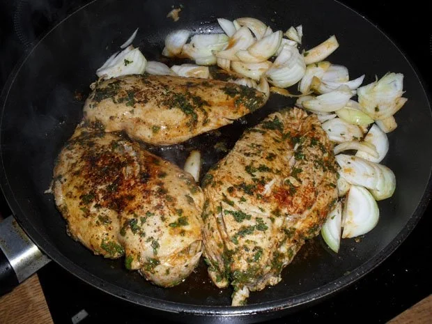 Auflauf: Hühnerbrust mit Bohnen und Kartoffeln - Rezept - Bild Nr. 4