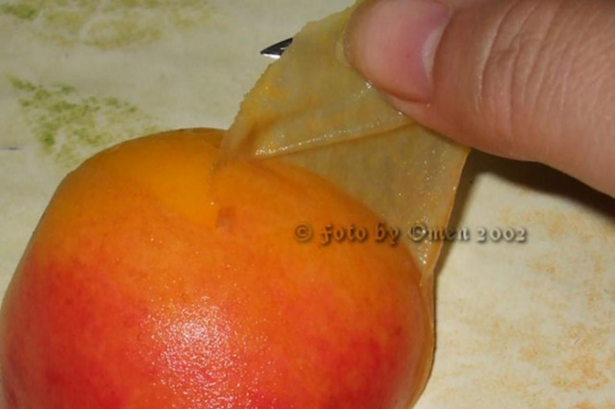 Eingmachtes: Pfirsichhälften, eingekocht - Rezept - Bild Nr. 4
