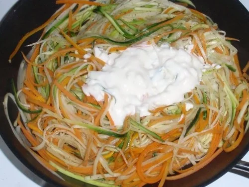 Schweinefilet mit Gemüse-Spaghetti - Rezept - Bild Nr. 9