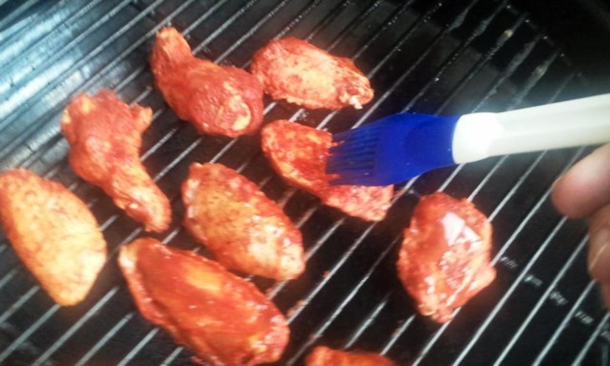 Nightcookers gegrillte BBQ-Chickenwings - Rezept - Bild Nr. 6
