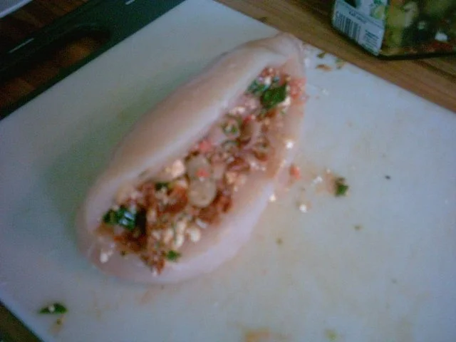 Michis gefüllte Hähnchenbrüste in Blätterteig - Rezept - Bild Nr. 5