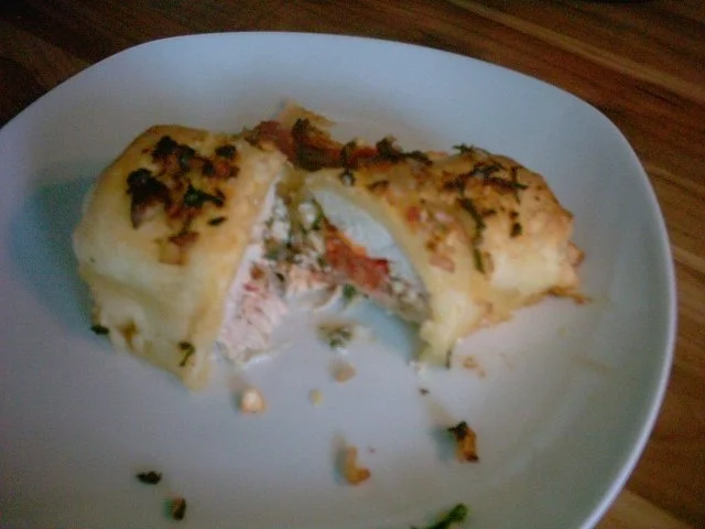 Michis gefüllte Hähnchenbrüste in Blätterteig - Rezept - Bild Nr. 7