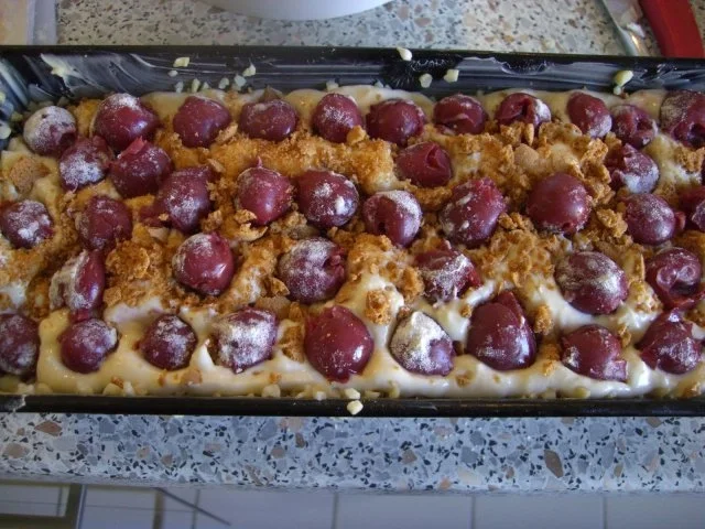 Rezept: Amarettini Kirsch - Käsekuchen Bild Nr. 11 Amarettini Kirsch - Käsekuchen - Rezept - Bild Nr. 11