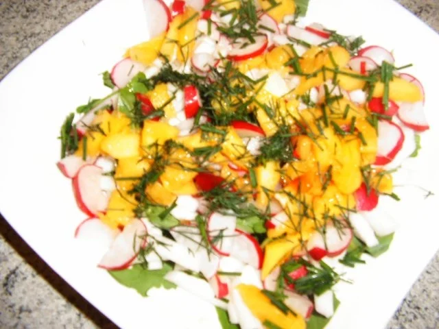 Rezept: Frühlingssalat Bild Nr. 4 Frühlingssalat - Rezept - Bild Nr. 4